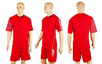 Футбольная форма (р-р M-XXL, красный, шорты красные)