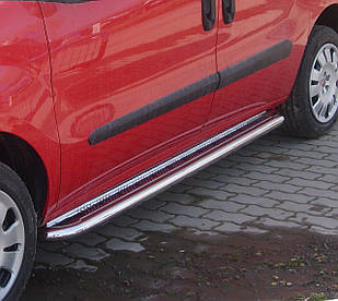 Підніжки на Fiat Doblo (c 2009---) Фіат Добло PRS