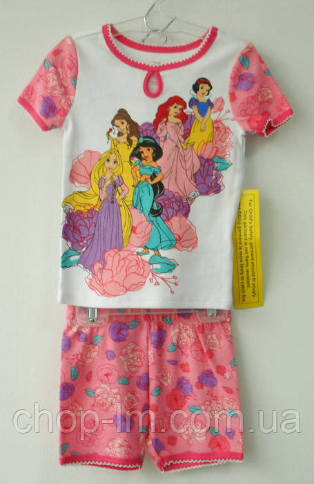 Піжама для дівчинки 2, року "Принцеси" Дісней Disney