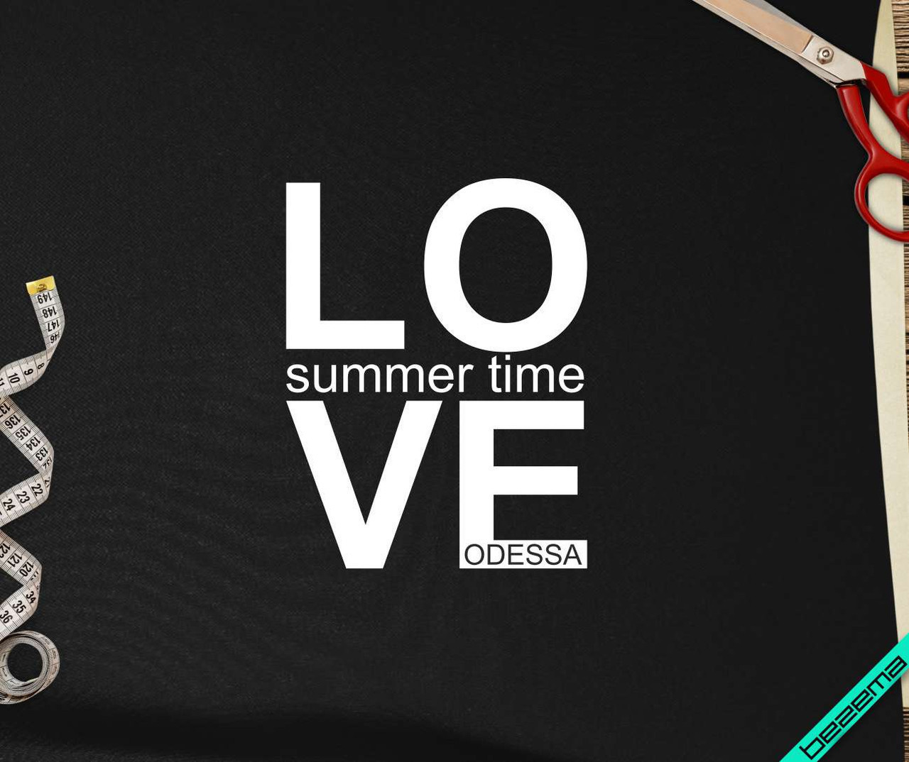 Термоперевод на пуловери Love одессочка [Свій розмір і матеріали в асортименті]