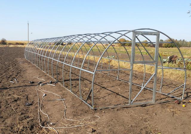 оцинкованный каркас теплицы Ужгород