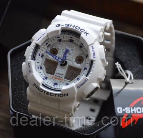 Casio G-Shock GA-100A-7A - фото 2 - id-p281275479