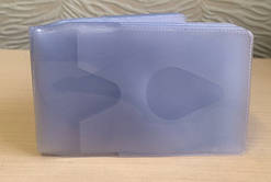 Вкладиш ПВХ в візитницю (102*60), горизонтальний, під 14 візиток