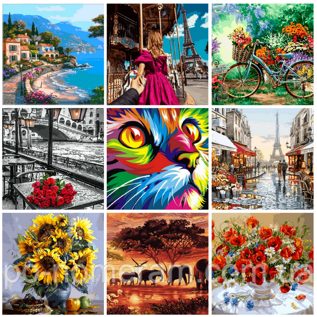 Картины по номерам купить в интернет-магазине Киева, Украины