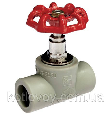 Кран PP-R вентильный 50 мм (ID#635493200), купить на Prom.ua