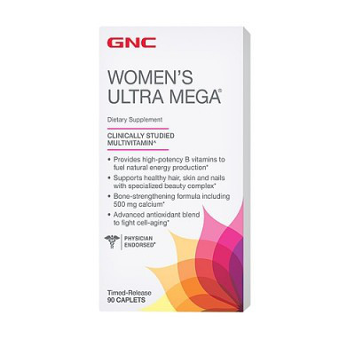 GNC Women's Ultra Mega 50 Plus 60 caps