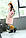 Дитячий підлітковий зимовий Натуральний пуховик Веселка на дівчат. Зимове дитяче пальто, фото 2