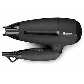 Фен професійний Magio MG-166 (2000 Вт) зі складаною ручкою | 3 режими температури | Холодне повітря | Насадка-концентратор