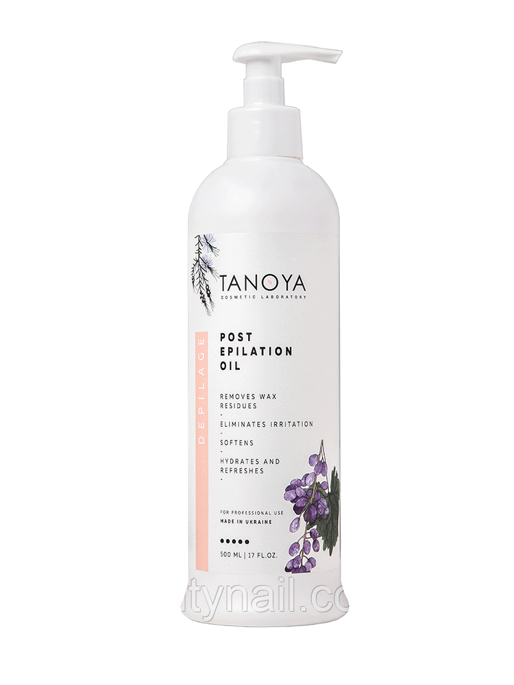 Масло після депіляції - Депиляж TANOYA 500 ml