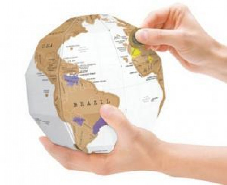 Скретч карта світу у формі глобуса ( Scratch Globe )