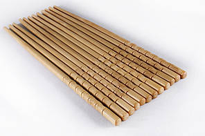 Бамбукові палички 24см, розсип / фігурний край, фото 2