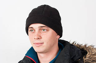 Флісова Шапка чорна