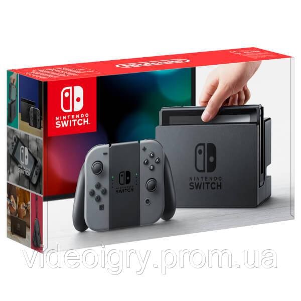 Nintendo Switch Console - Grey (EU) V2