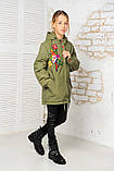 Парку демісезонна на дівчинку «Папуга», фото 5