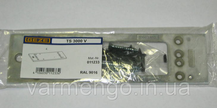 Пластина монтажна для Geze TS 3000.