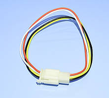 Автороз'єм з проводами шт.+гн. 4конт. 1-0377