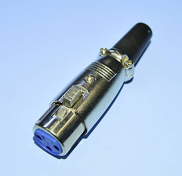Гніздо CANON (XLR) кабельне 3pin WTY0044