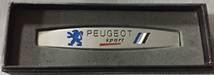 Напис PEUGEOT SPORT метал 100х19 мм УВАГА, ЧИТАЙТЕ ОПИС ТОВАРУ