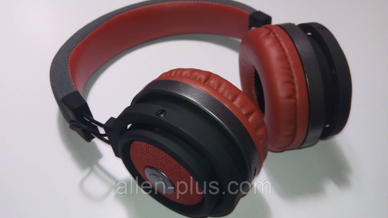 Навушники безпровідні сенсорні Bluetooth HAVIT HV-H2573BT, dark gray/dark brown