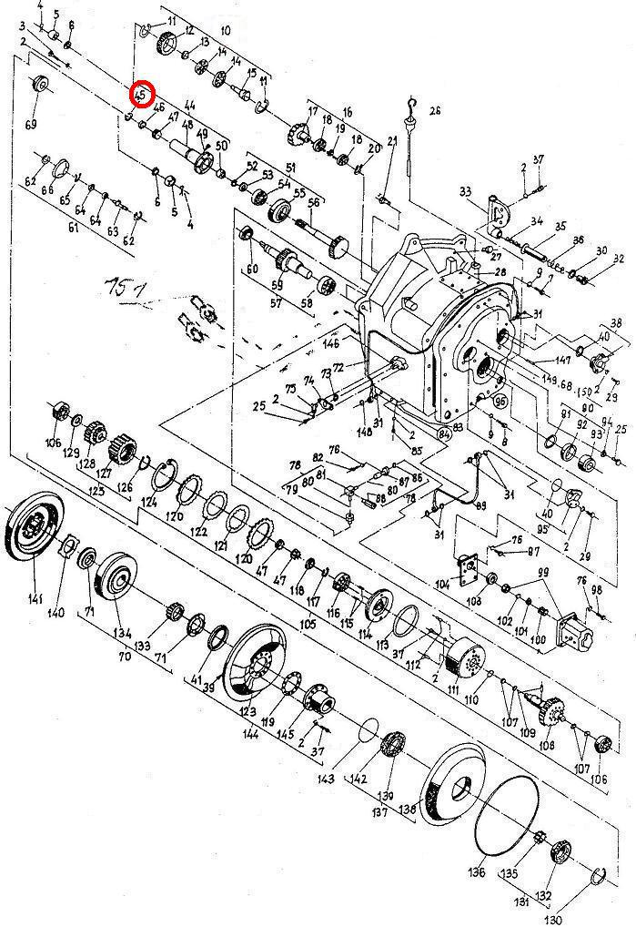Запобіжне кільце 6844 02.02.05 Балканкар ДВ1792