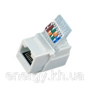 Модуль KeyStone RJ-45 UTP, кат.5е, Hager Lumina, фото 1