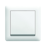 Вимикач 1-кл. перехресний Hager Lumina Білий, фото 2