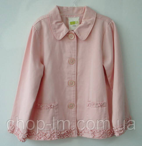 Пиджак для девочки 4-5 лет Crazy8, пудра  (піджак для дівчинки рожевий)