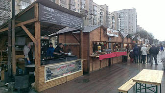 Деревянные торговые киоски выглядят очень привлекательно, занимают мало места а цена на деревянные киоски доступна для всех заказчиков.