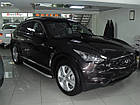 Підніжки на Infiniti FX35 (c 2004---) Інфініті ФХ 35 PRS, фото 6