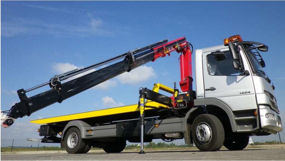 Кран маніпулятор HA100 HYVA, фото 1