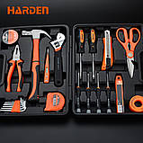 Набір інструментів універсальний для будинку 23 пр. Harden Tools 511011, фото 4