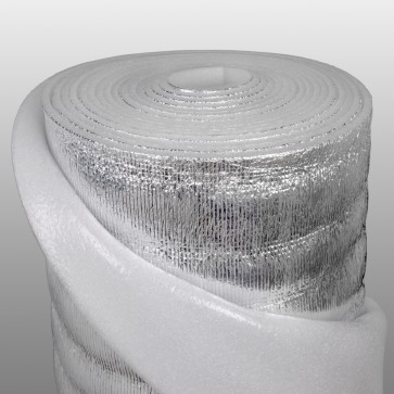 Полотно ППЕ 2 мм. фольговане одностороннє (тип А), (рулон 50м.)