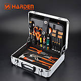 Набір інструментів 103 предмета, алюмінієвий кейс Harden Tools 510703, фото 6