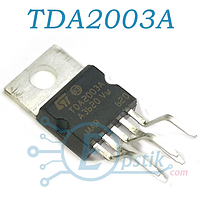 TDA2003A аудио усилитель 10Вт 40В 3.5А TO220-5