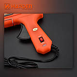 Професійний клейовий пістолет 60-100W для стрижнів 10,8-11,5 мм Harden Tools 660371, фото 5