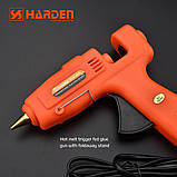 Професійний клейовий пістолет 60-100W для стрижнів 10,8-11,5 мм Harden Tools 660371, фото 7