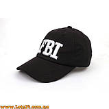 Бейсболка FBI чорна кепка ФБР, фото 3