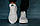 Чоловічі кросівки Nike AirForce (білі), ТОП-репліка, фото 3