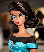 Колекційна лялька Барбі Силкстоун Бальне плаття / Barbie Fashion Model Collection Ball Gown 2013, фото 3