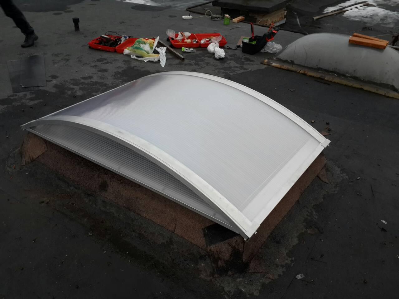 Зенітний ліхтар арочного типу, фото 1