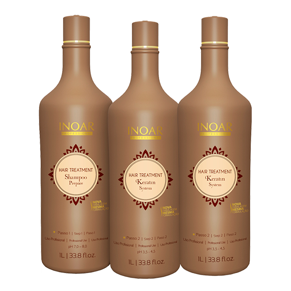 Набір Inoar Hair Treatment (Іноар Хаір Трітмент), 3х200 мл