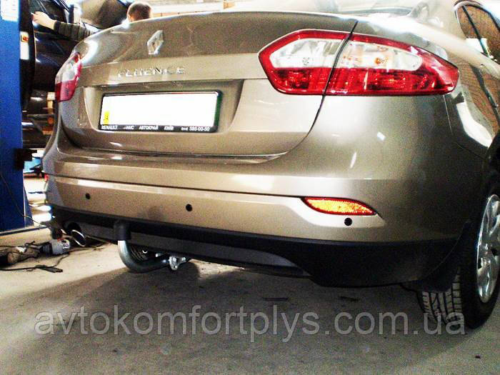 Фаркоп седан Renault Fluence 2012-,2010-2012