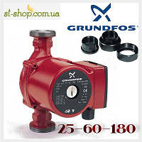 Насос циркуляционный Grundfos UPS 25-60 (база 180 мм)