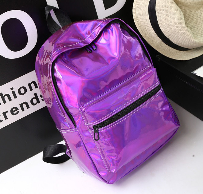Рюкзак голограммный фиолетовый