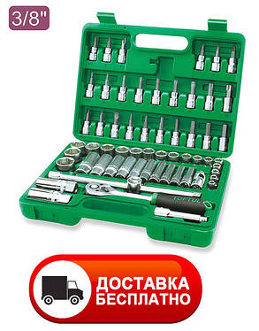 Набір інструменту 3/8" 60ед. Toptul GCAI6001, фото 3