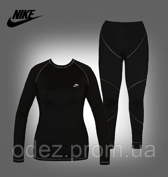 Термобелье женское NIKE Pro Core FITTED LONG SLEEVE SHIRT activeповседневное.: продажа, цена в Хмельницком. Термобелье от \
