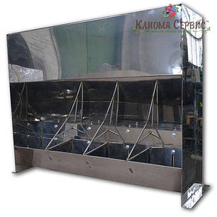 Годівниця для свиней, IV-секційна (нержавійка), фото 1