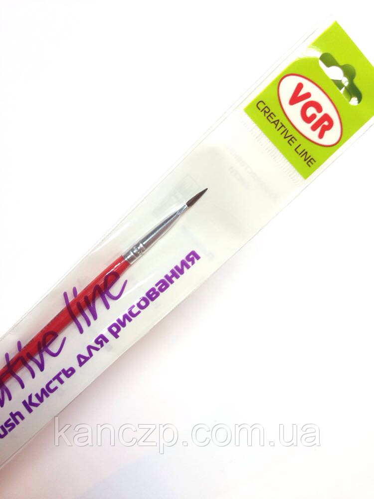 Пензель Поні плоский No3 VGR, фото 1