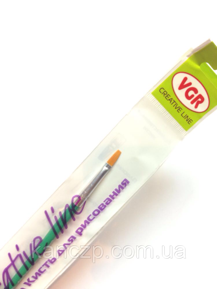 Пензель синтетика круглий No3VGR, фото 1