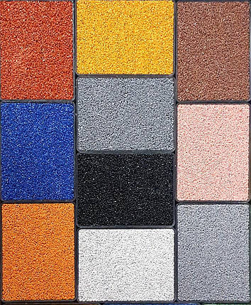 Кольоровий наповнювач для епоксидних стяжок PolyFill UniQuartz EP M2.0 /Color, міш. 25 кг. Кольоровий наповнювач, фото 3